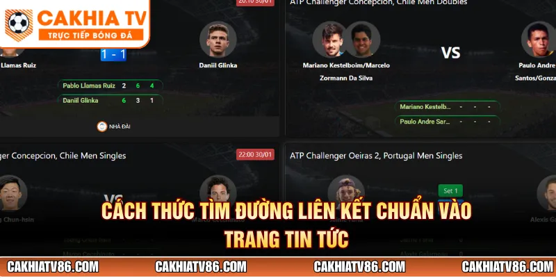 Cách thức tìm đường liên kết chuẩn vào trang tin tức