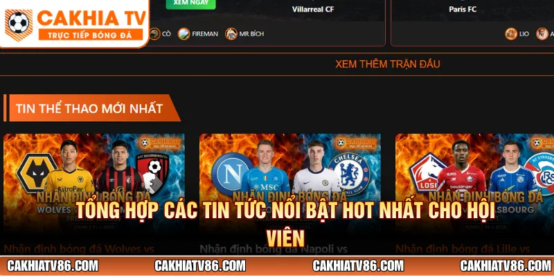 Tổng hợp các tin tức nổi bật hot nhất cho hội viên